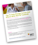 INLYTA® (axitinib) side effects tracker